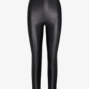 The Black Commando faux leather leggings